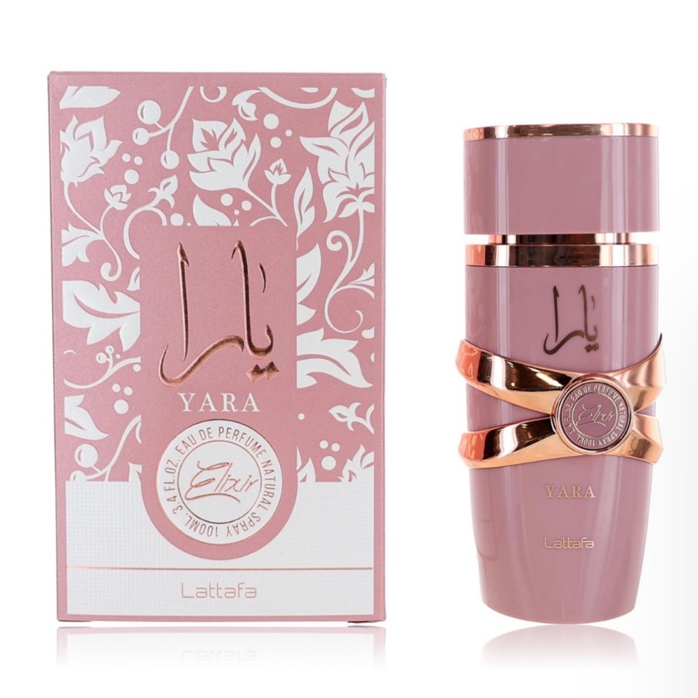 NIB Lattafa Yara Elixir Eau De Parfum Spray - 3.4 oz